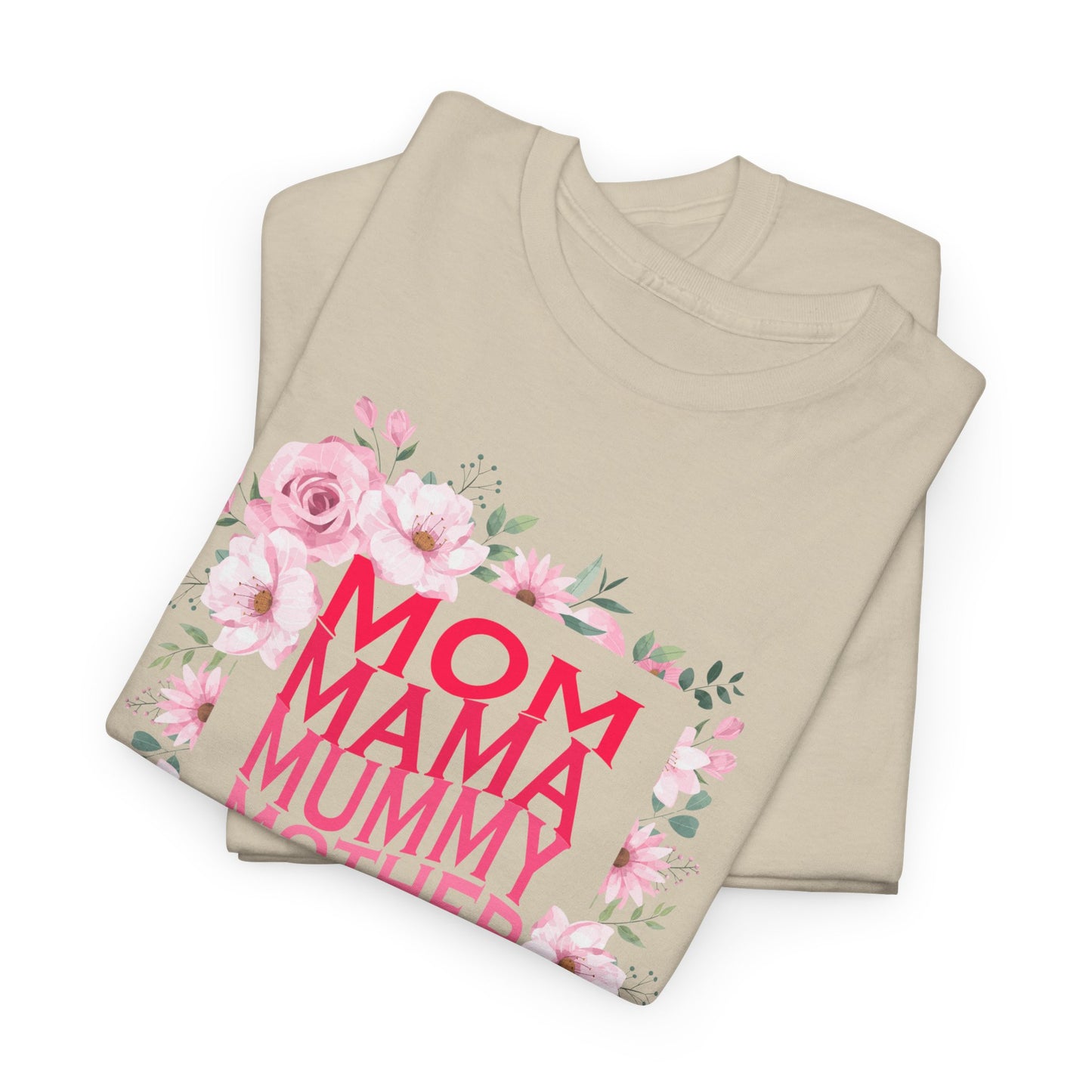 Floral Mom Mama Mummy Mother Shirt