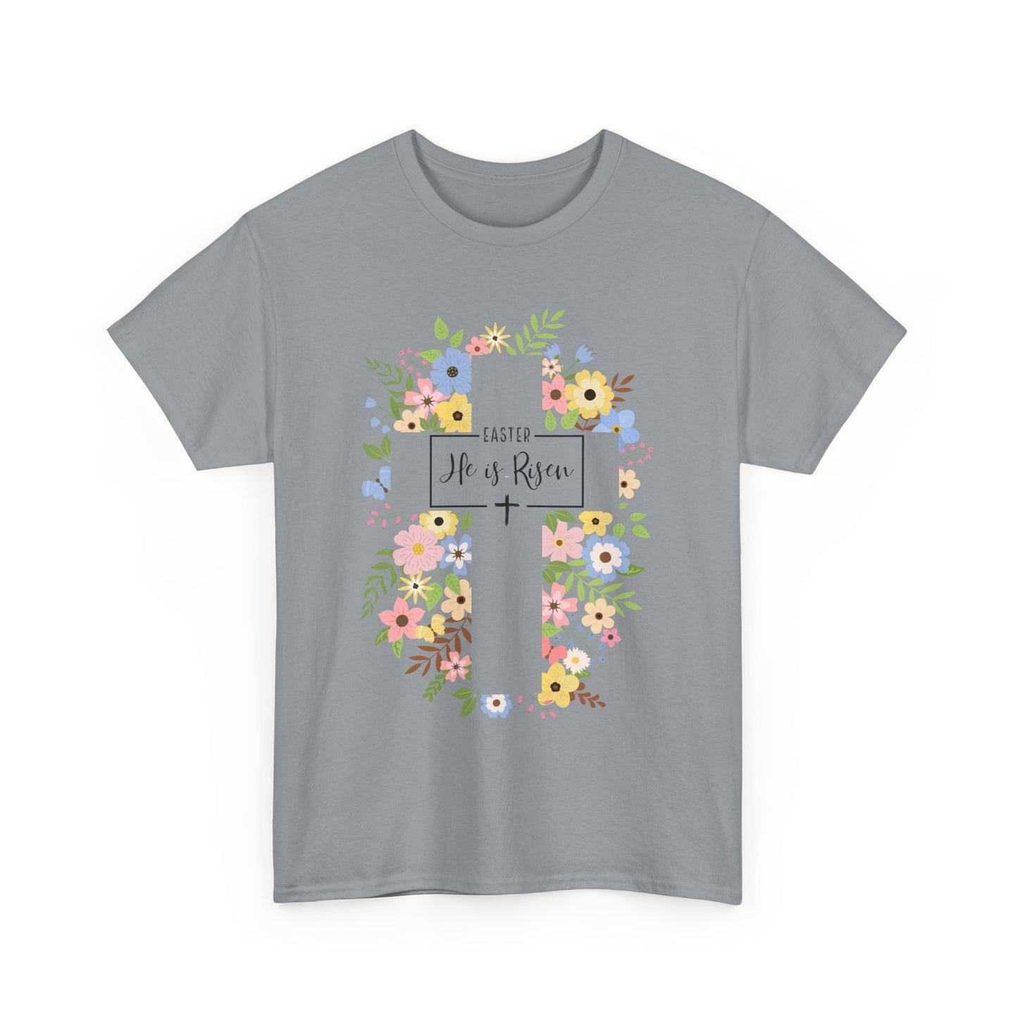 Floral Cross - Celebrate Peace & Faith Shirt