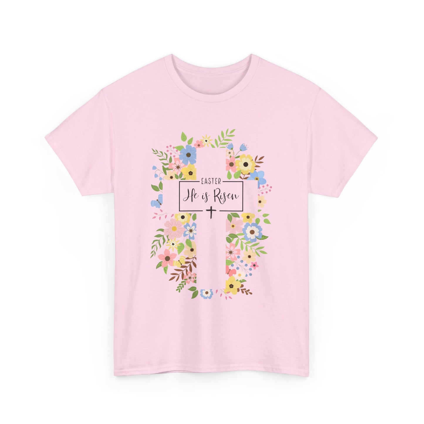 Floral Cross - Celebrate Peace & Faith Shirt