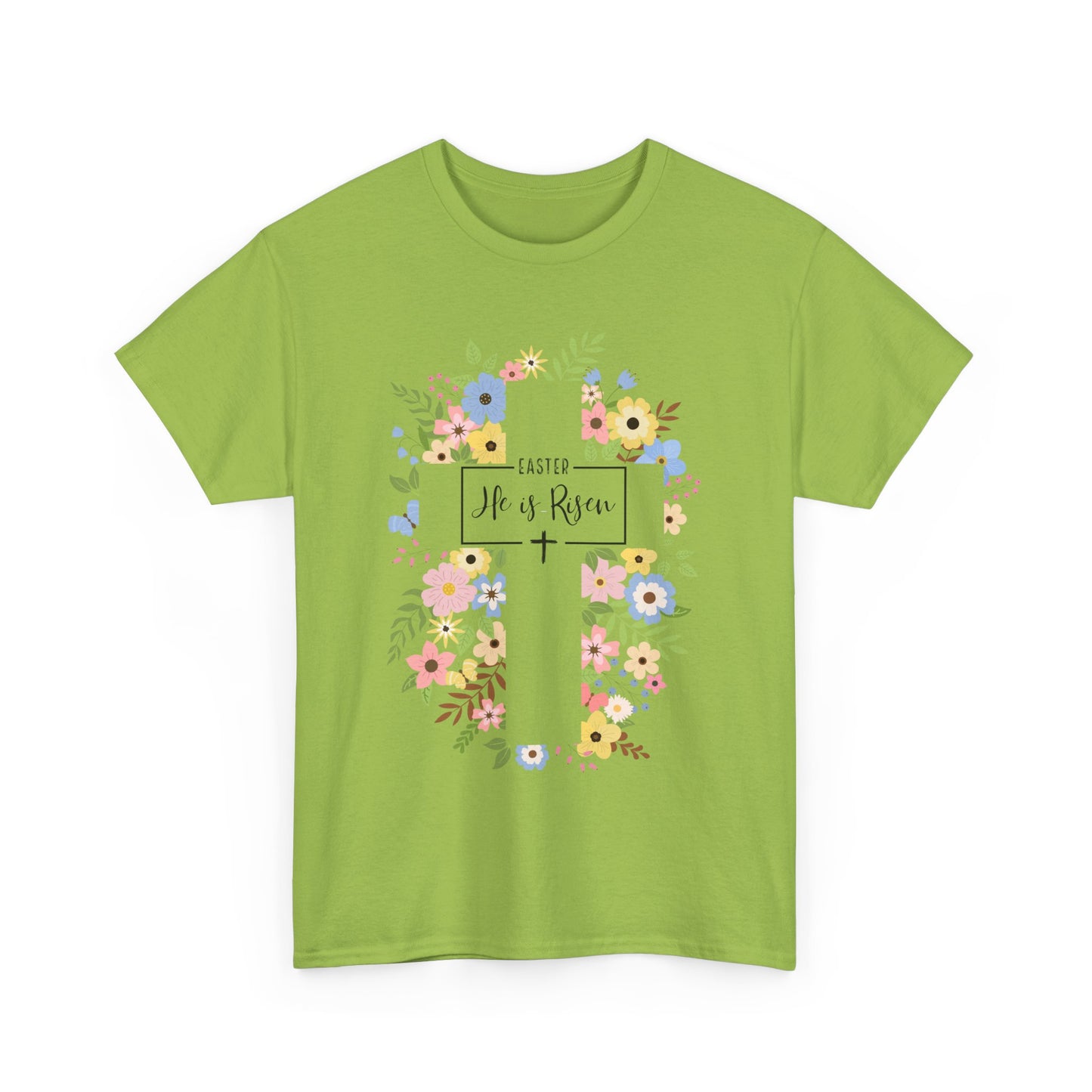 Floral Cross - Celebrate Peace & Faith Shirt
