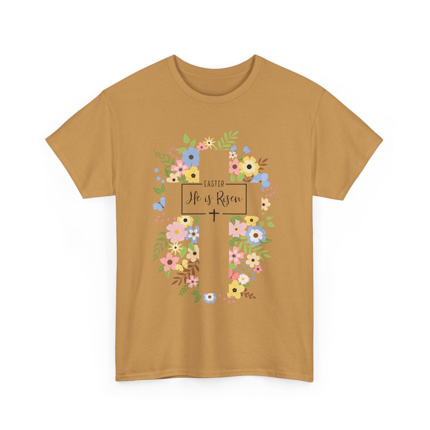 Floral Cross - Celebrate Peace & Faith Shirt