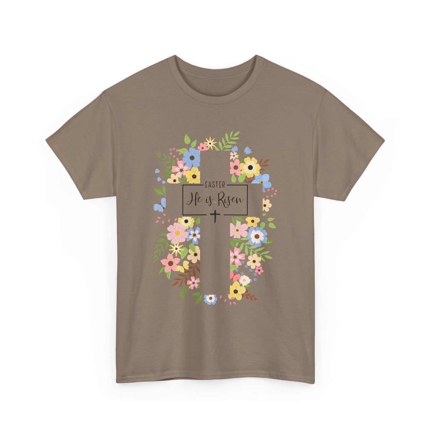 Floral Cross - Celebrate Peace & Faith Shirt