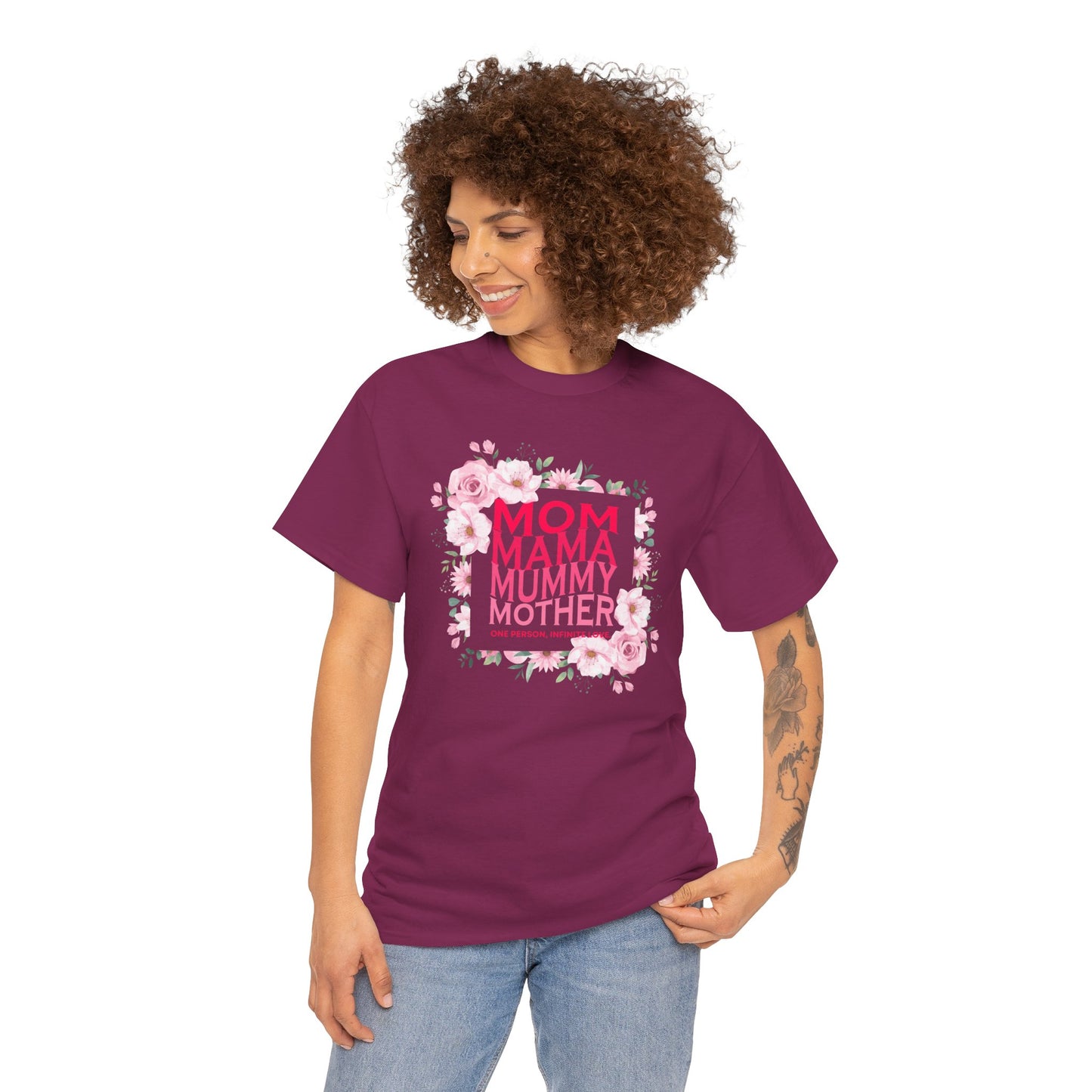 Floral Mom Mama Mummy Mother Shirt