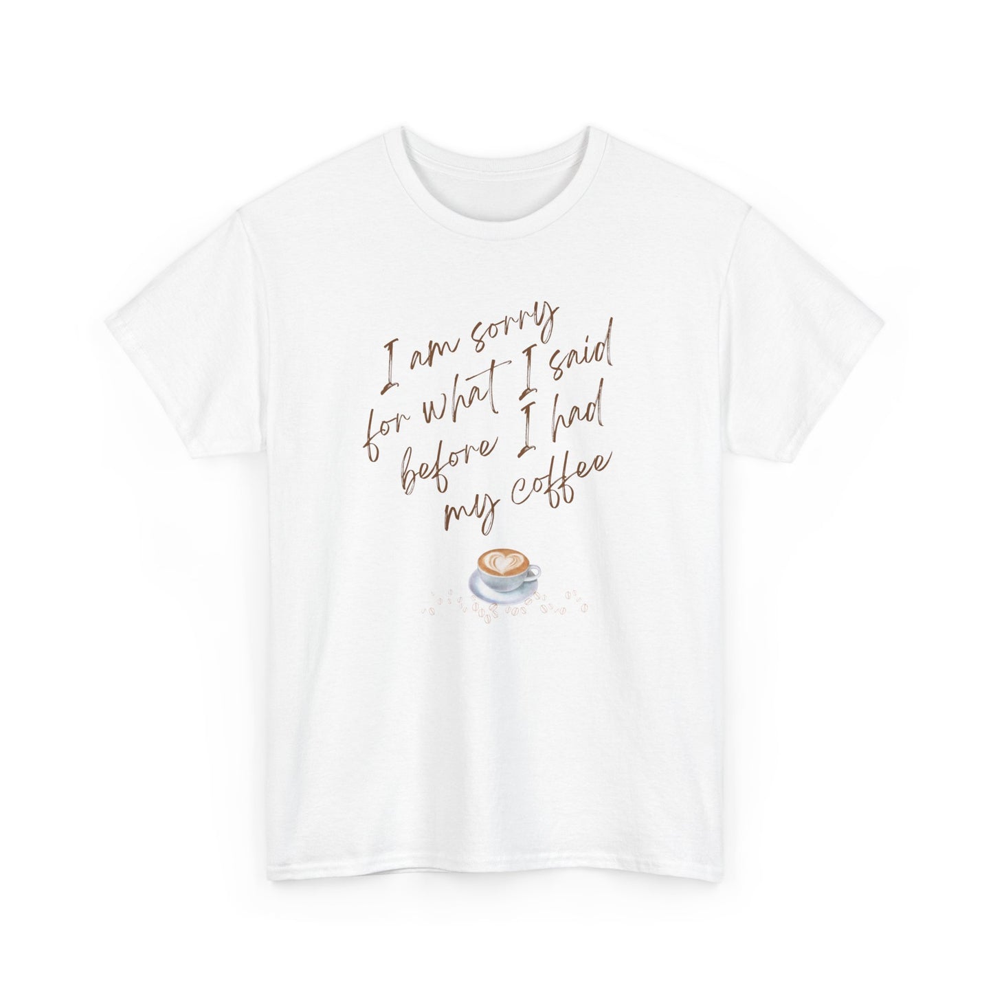 Coffee Quote Shirt