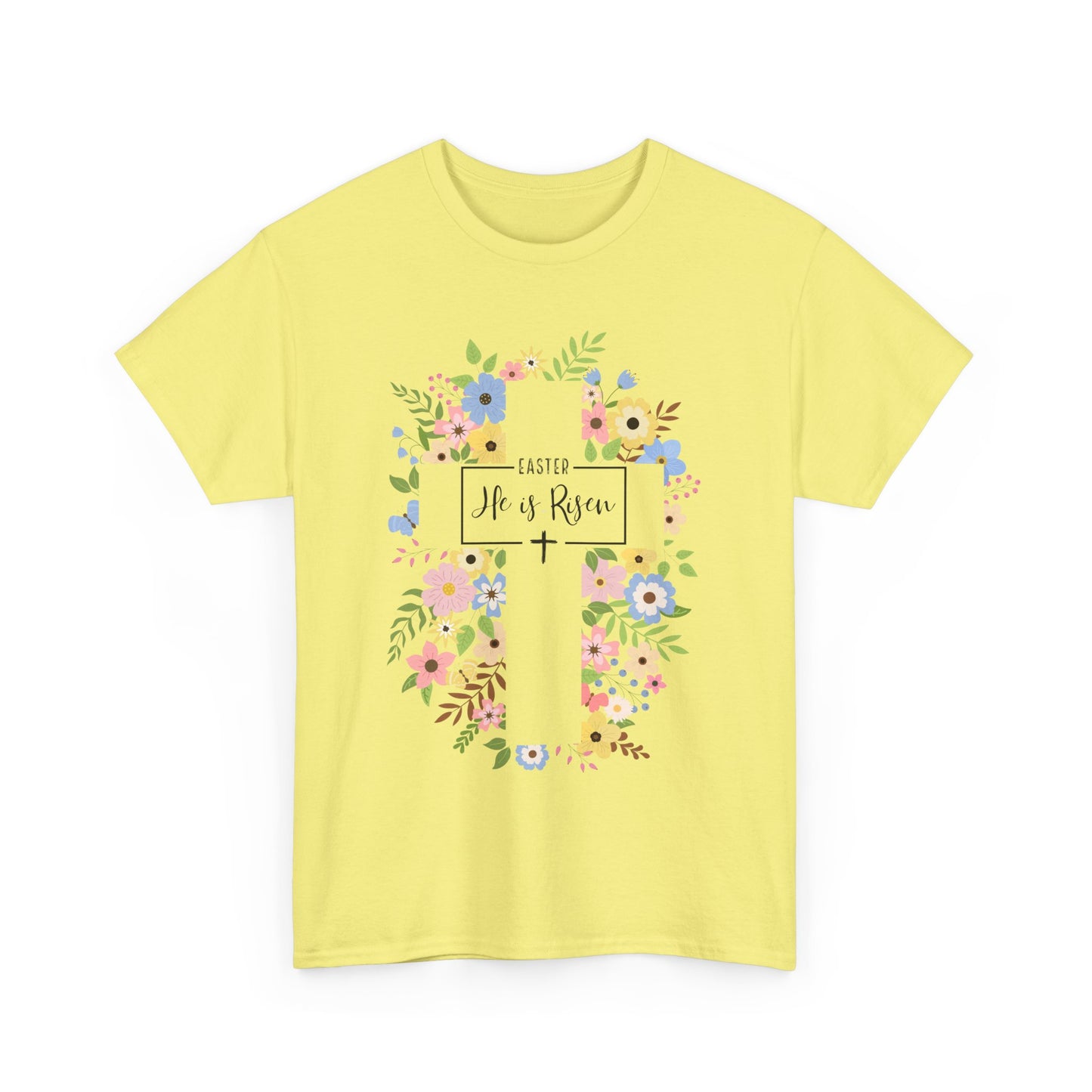 Floral Cross - Celebrate Peace & Faith Shirt