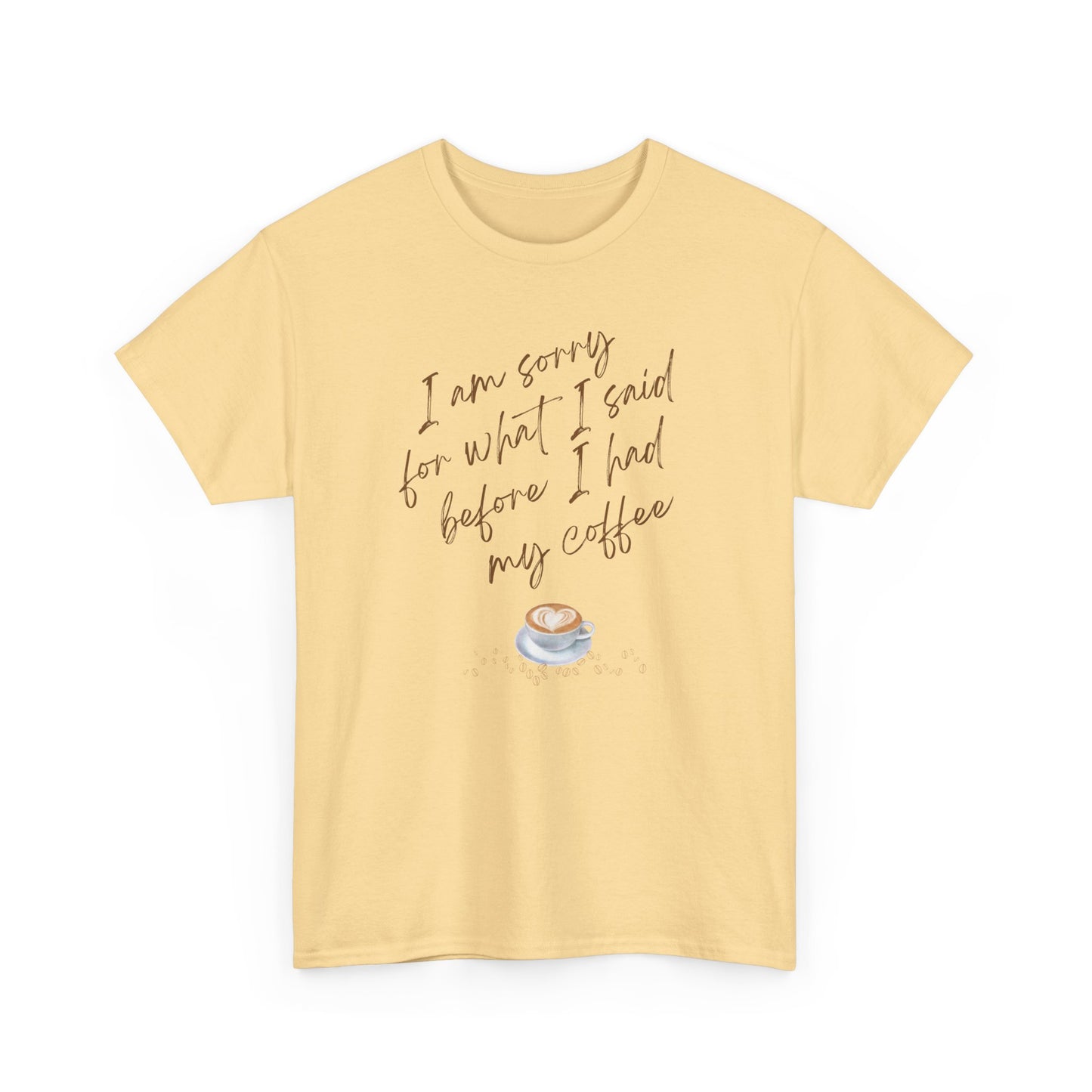 Coffee Quote Shirt