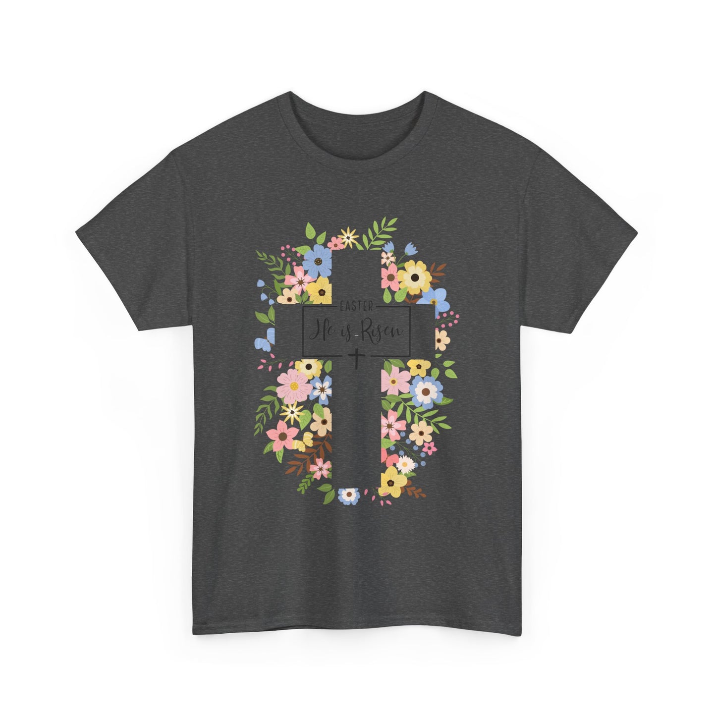 Floral Cross - Celebrate Peace & Faith Shirt