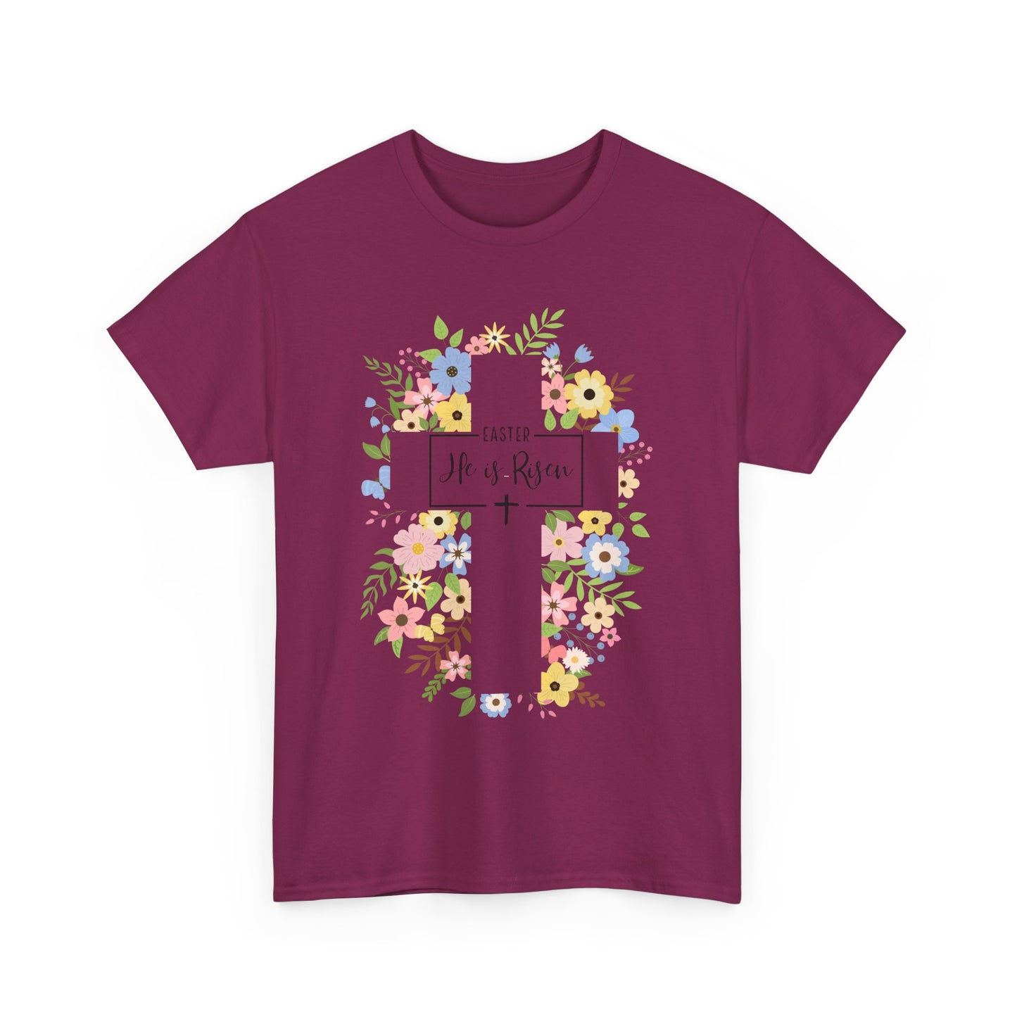 Floral Cross - Celebrate Peace & Faith Shirt