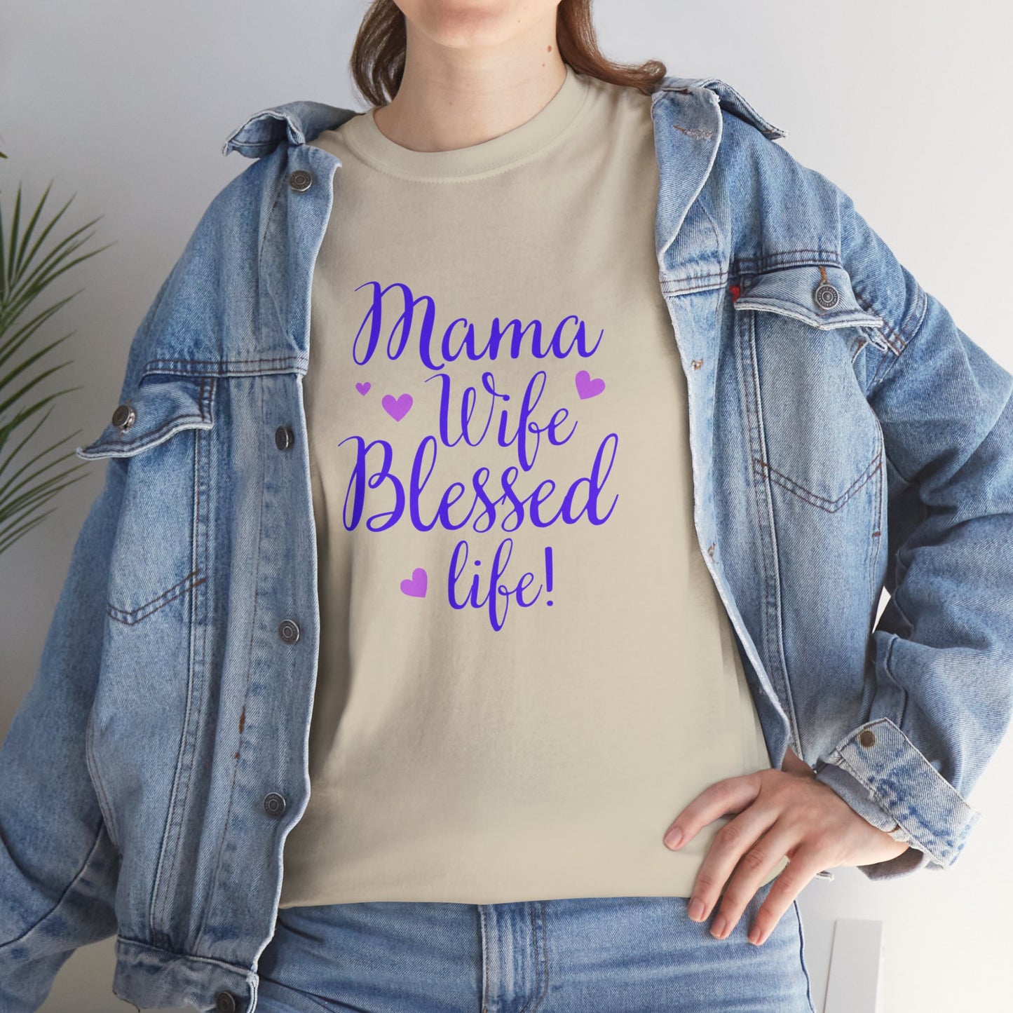Mama Wife Blessed Life Shirt