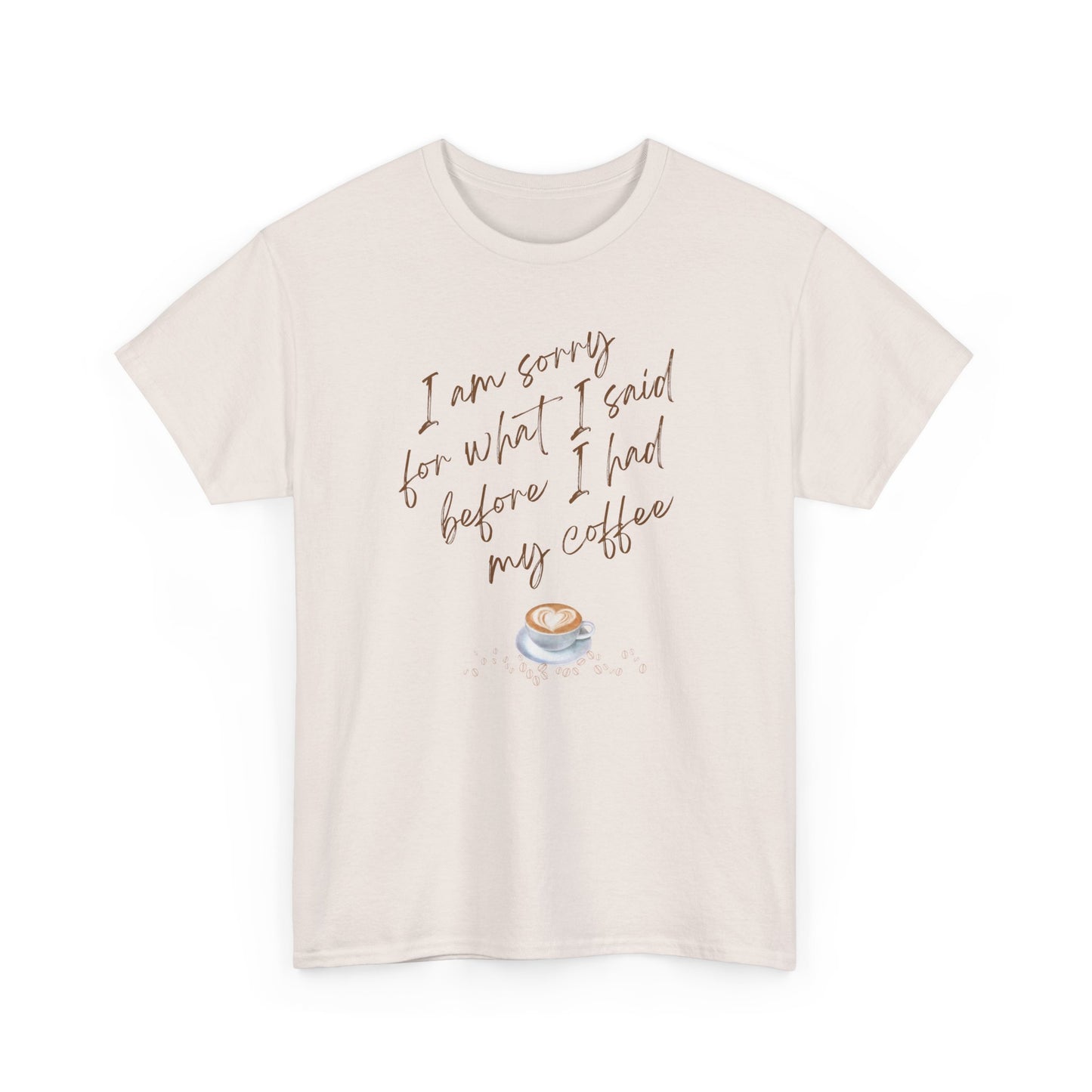 Coffee Quote Shirt