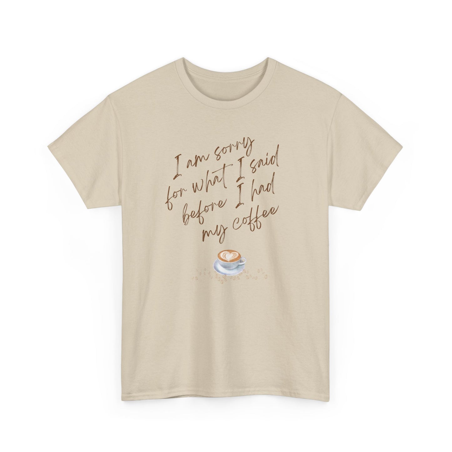 Coffee Quote Shirt