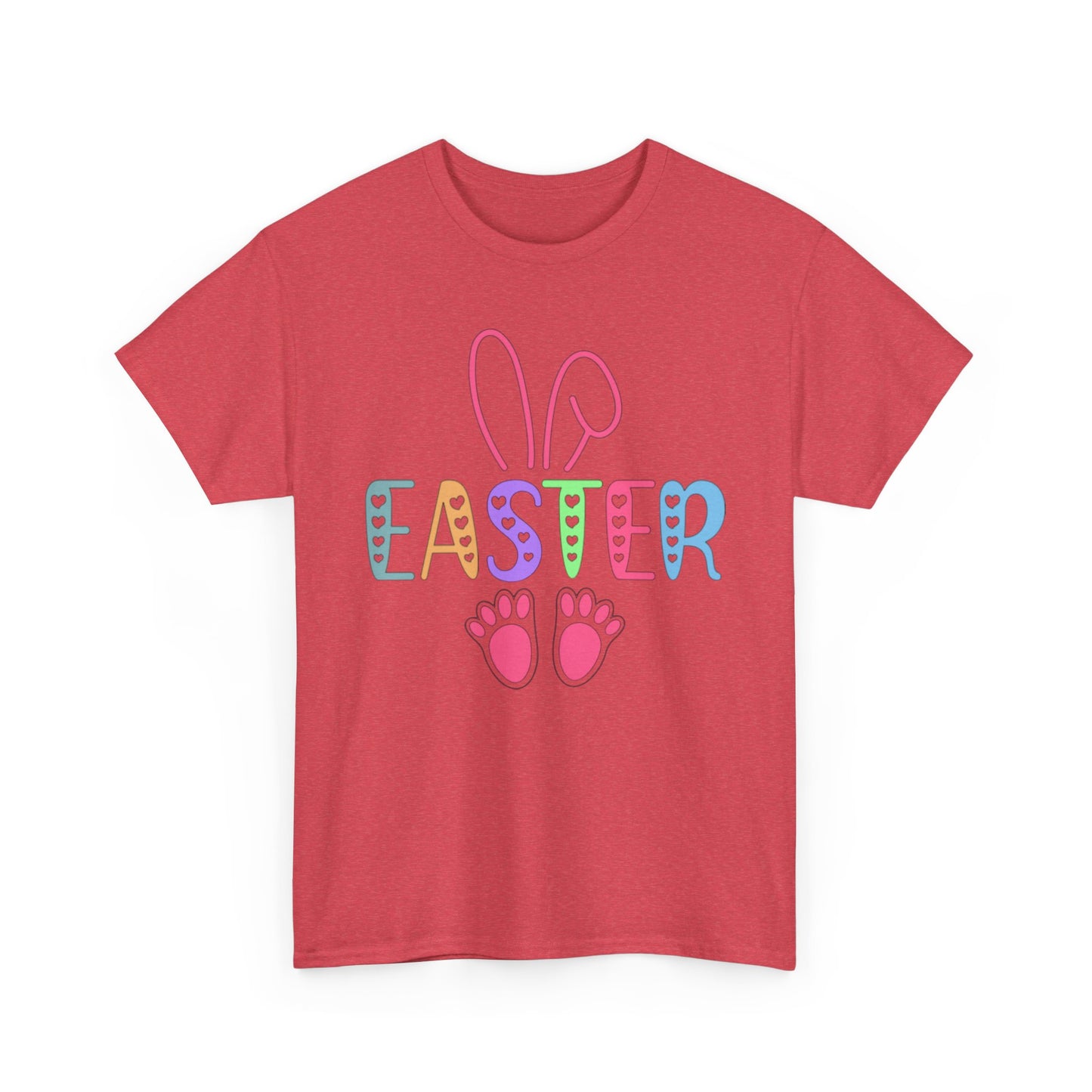 Easter Bunny Unisex Heavy Cotton Tee - Fun Spring Celebration Shirt