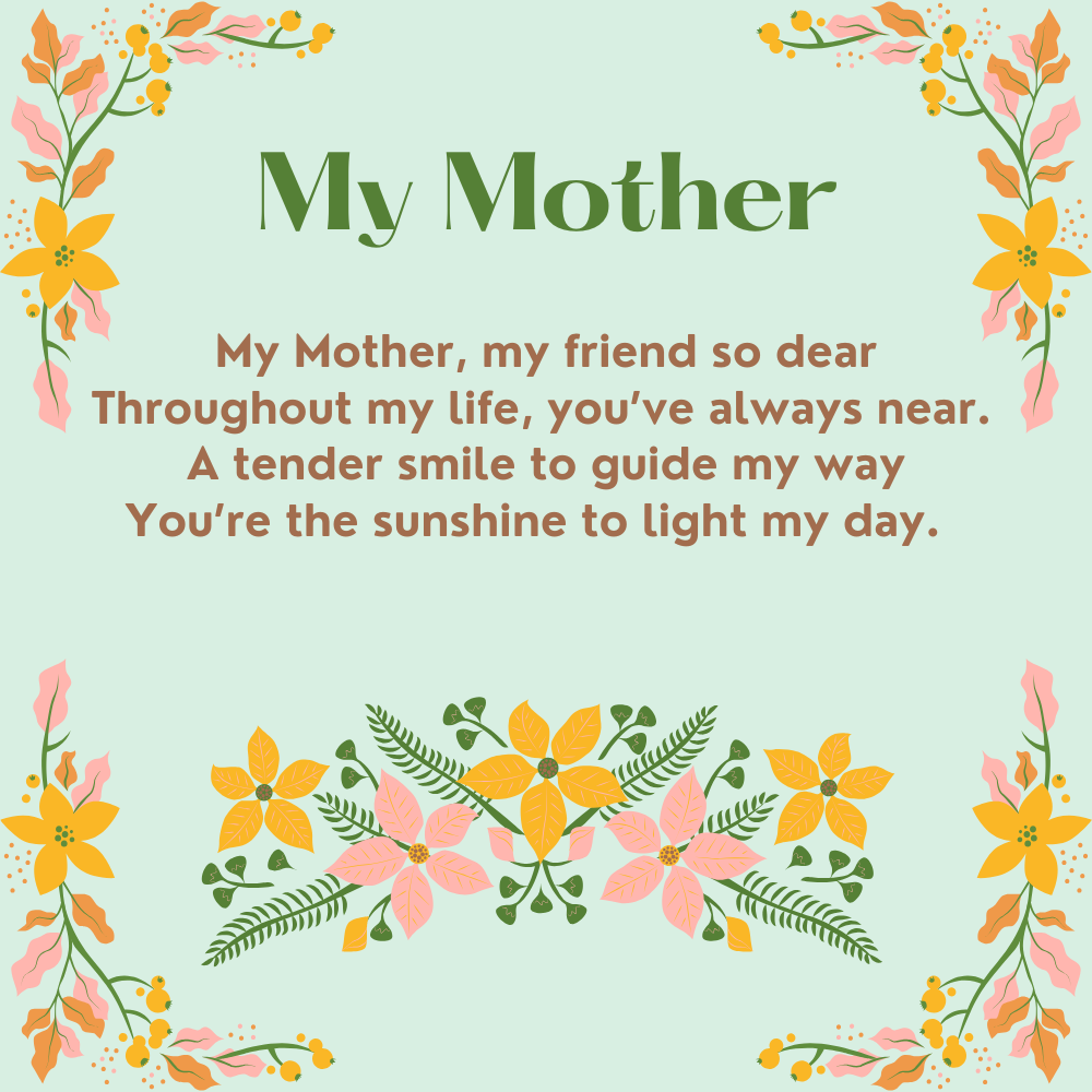 My Mother Floral