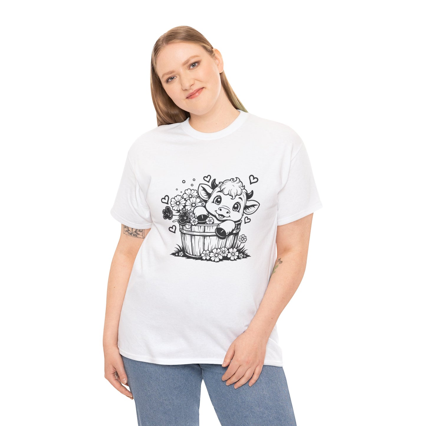 Cute Cow Floral - Perfect for Farm Lovers Shirt