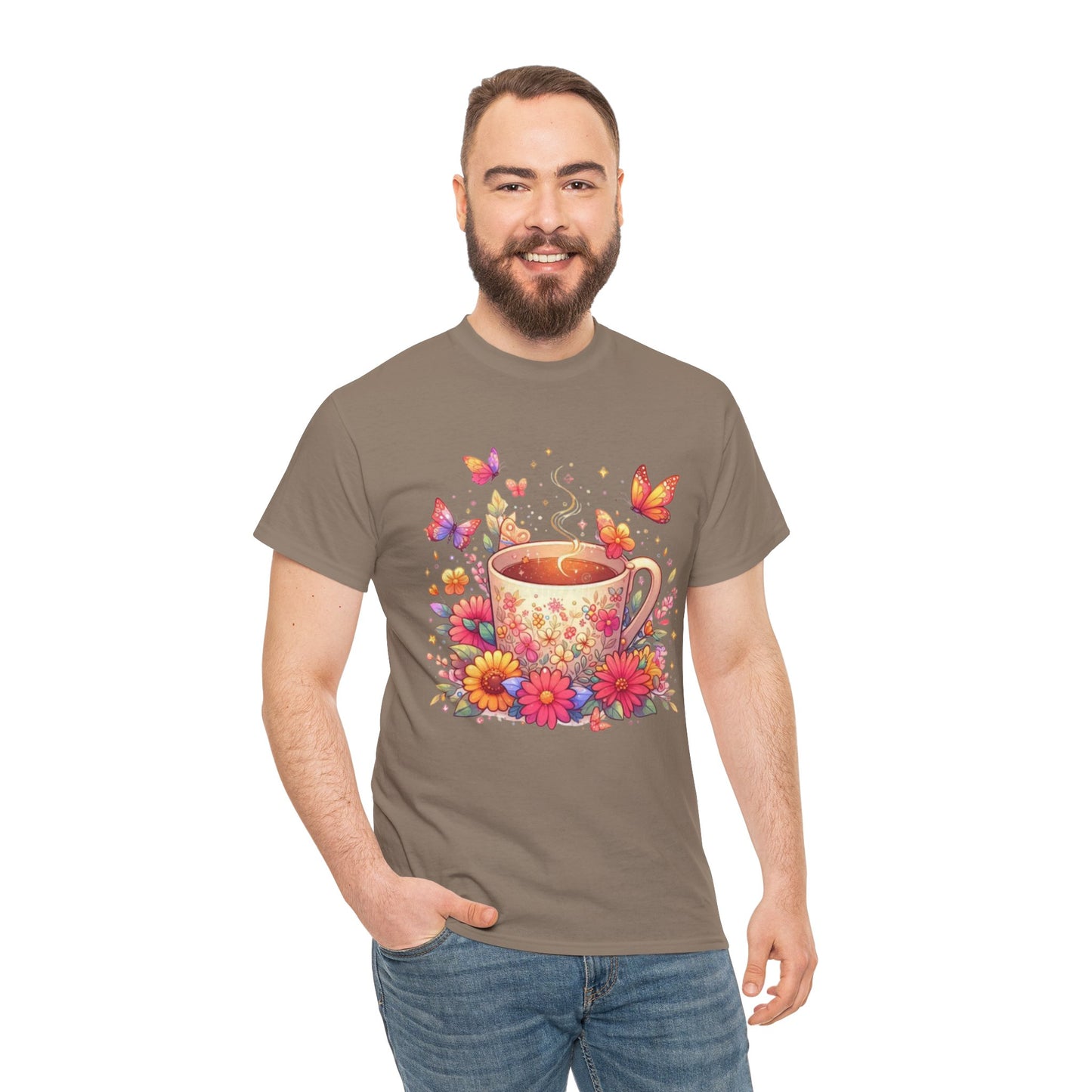 Floral Tea Time Mug Shirt