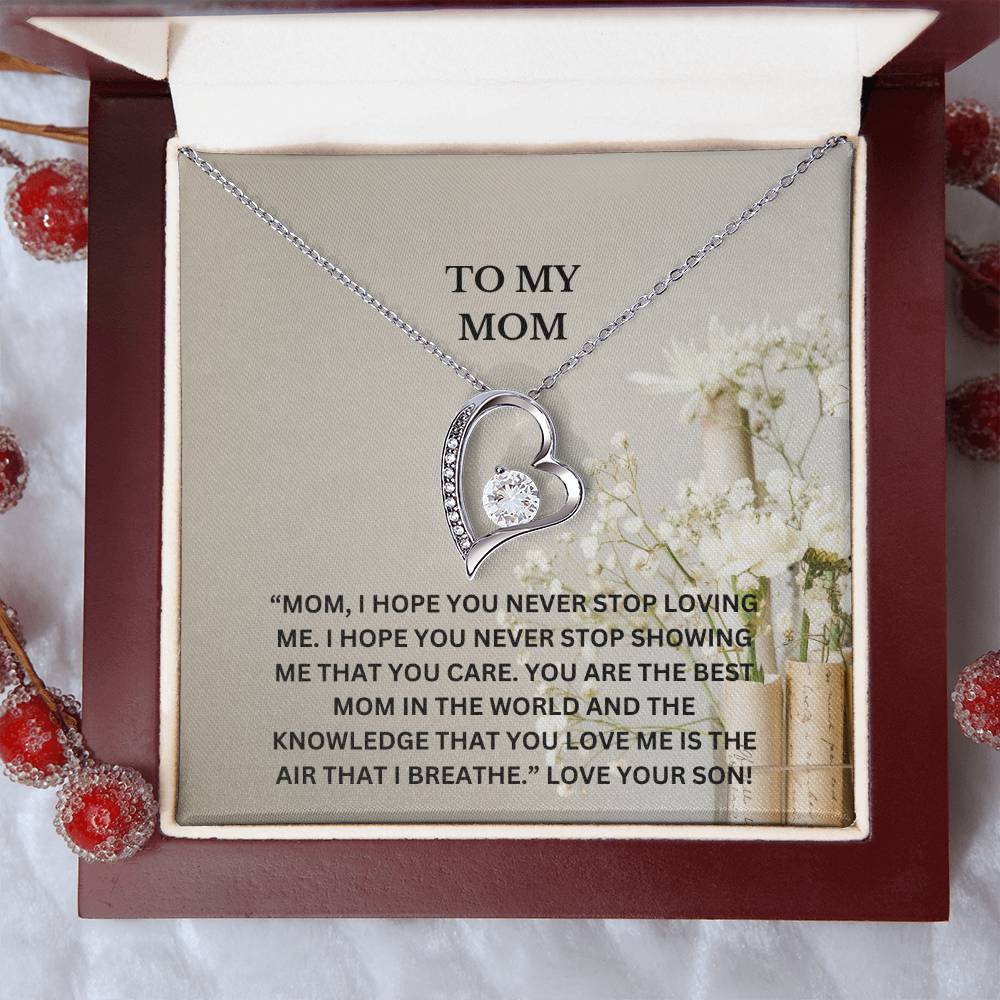 TO MY MOM NECKLACE