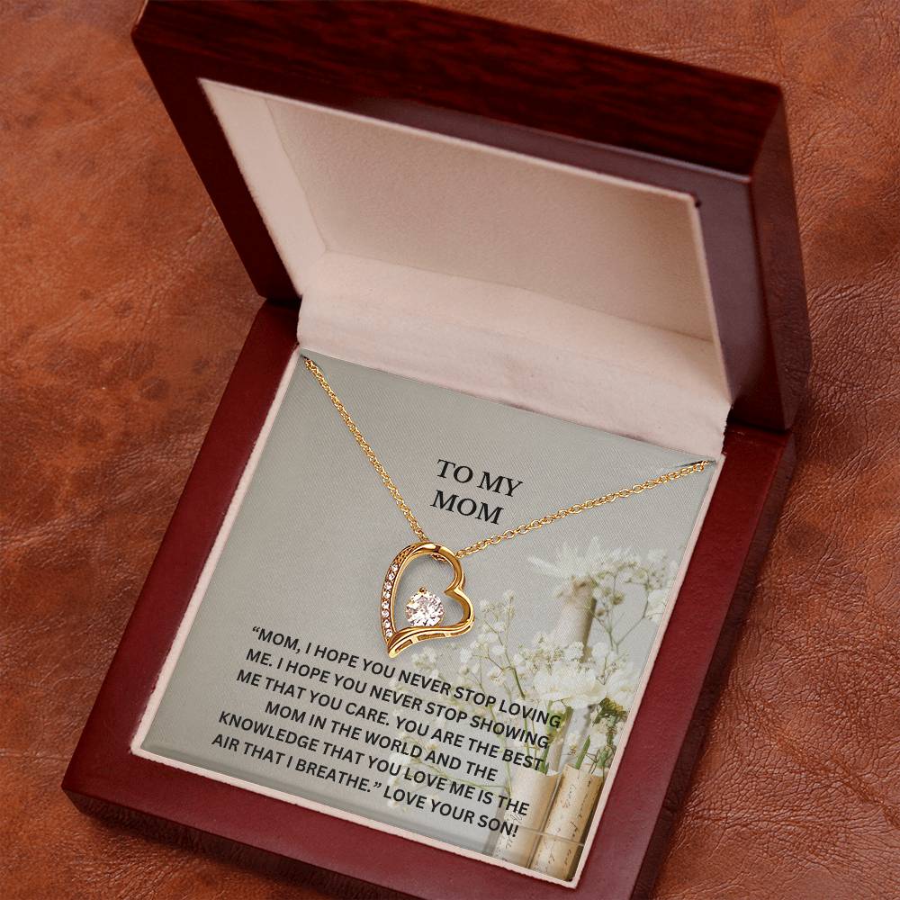 TO MY MOM NECKLACE