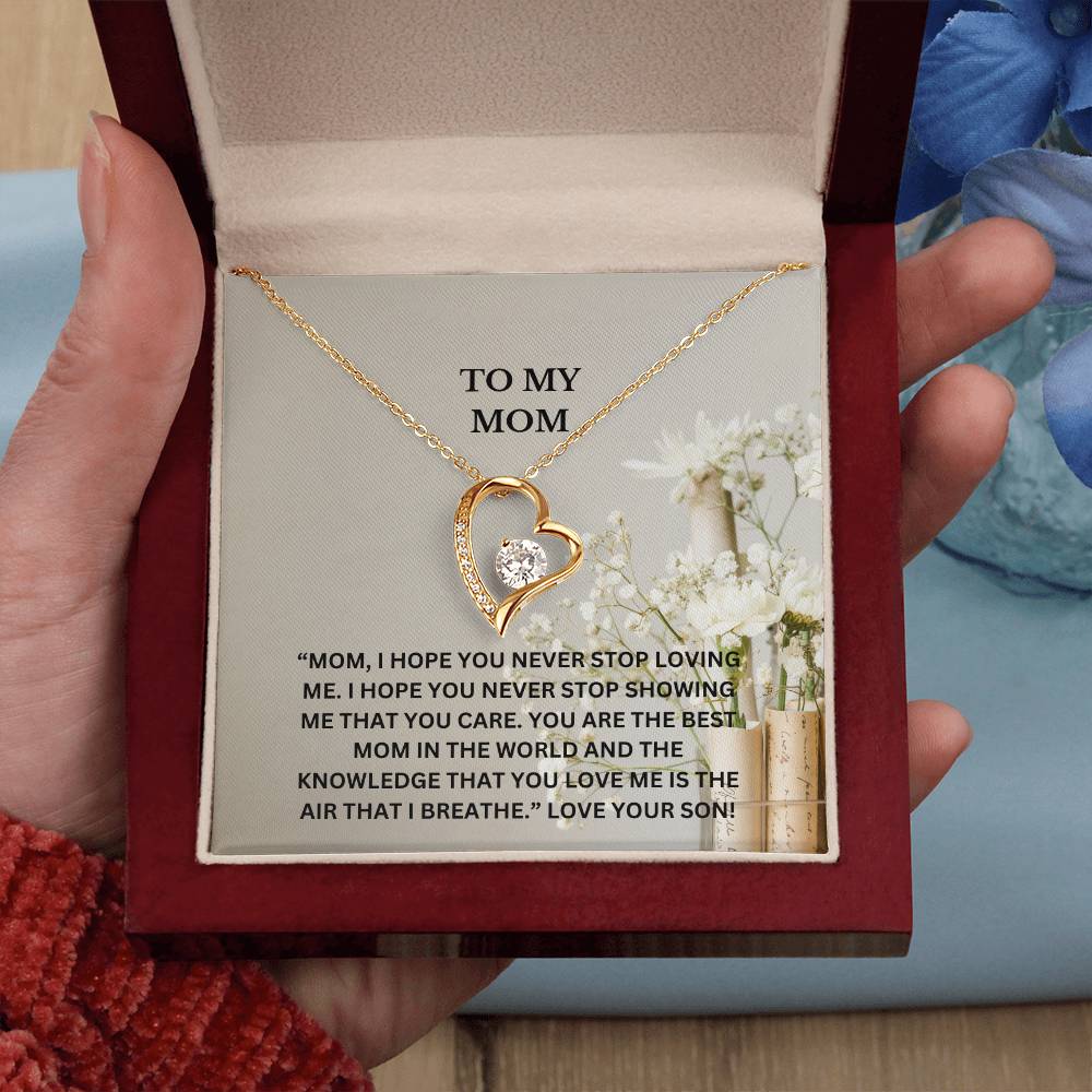 TO MY MOM NECKLACE