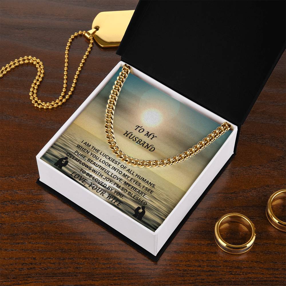 TO MY HUSBAND (NECKLACE)