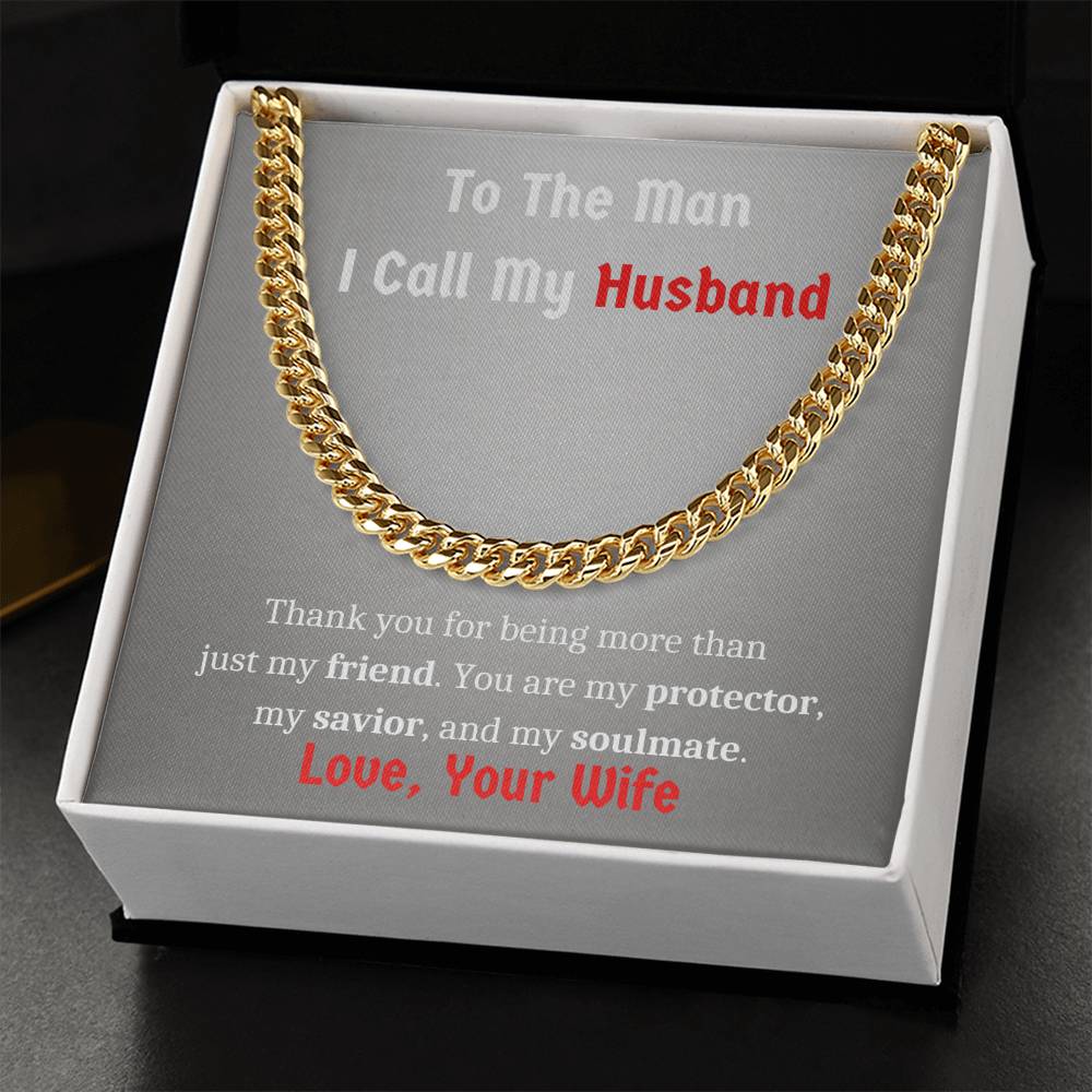 To the Man I call My Husband