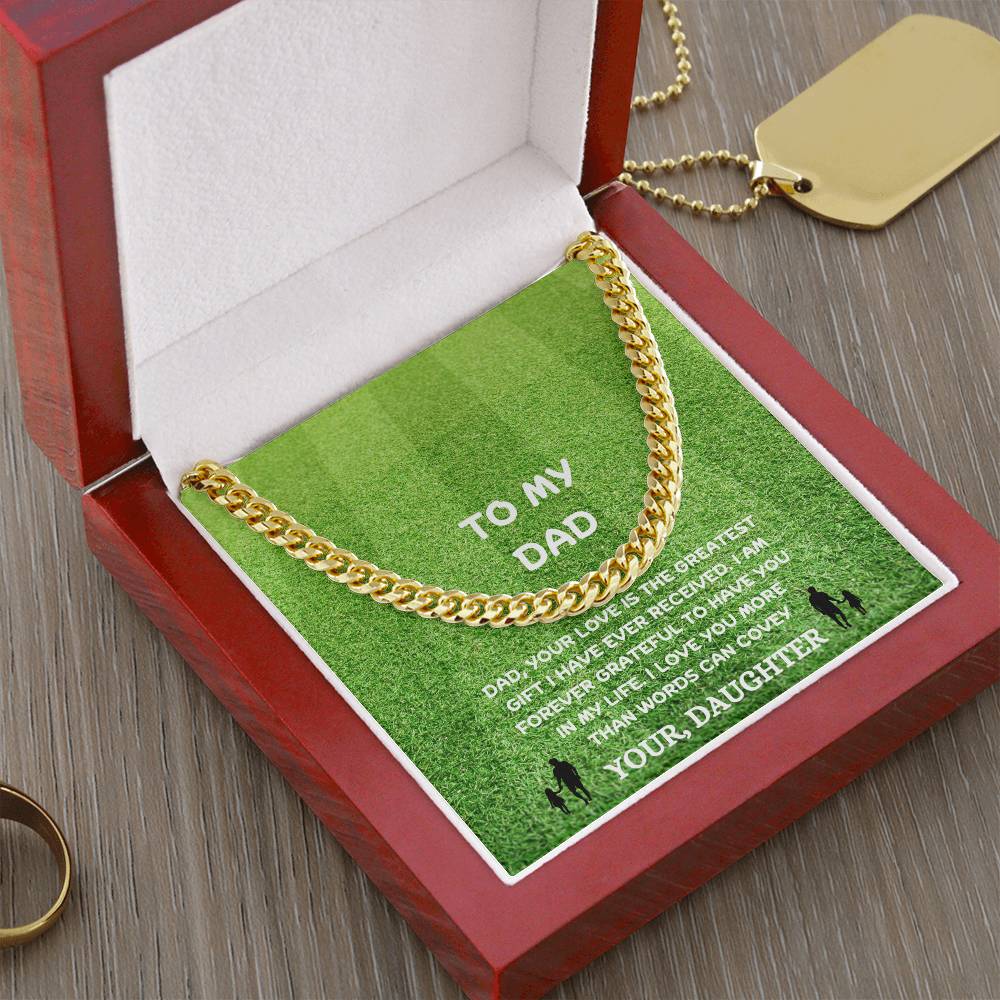 TO MY DAD (NECKLACE)