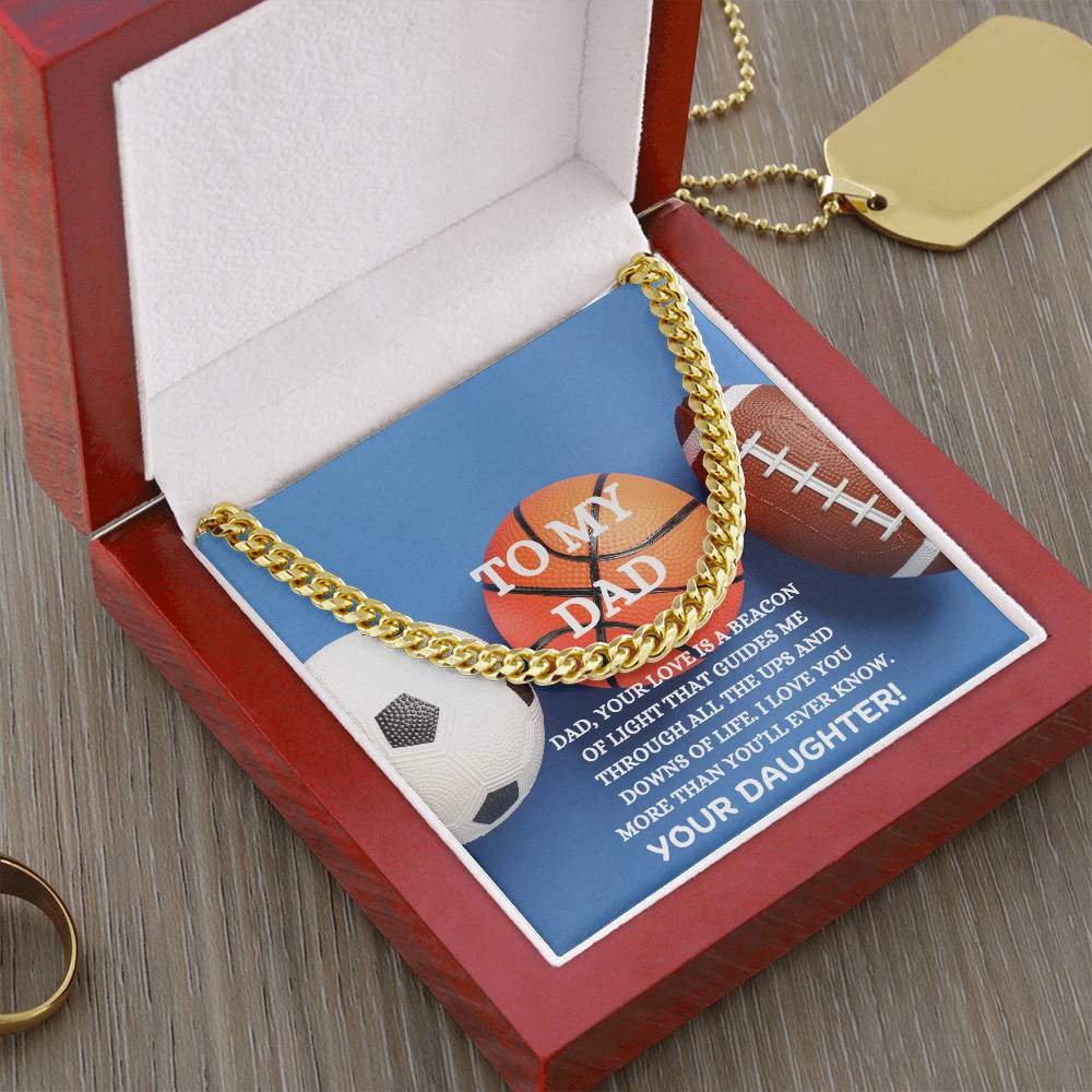 TO MY DAD (NECKLACE)