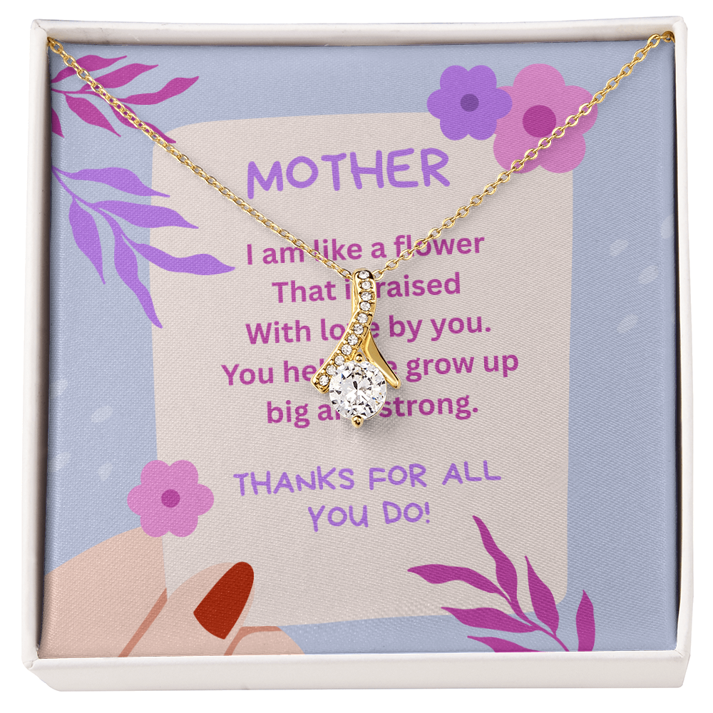 Mothers Note Necklace