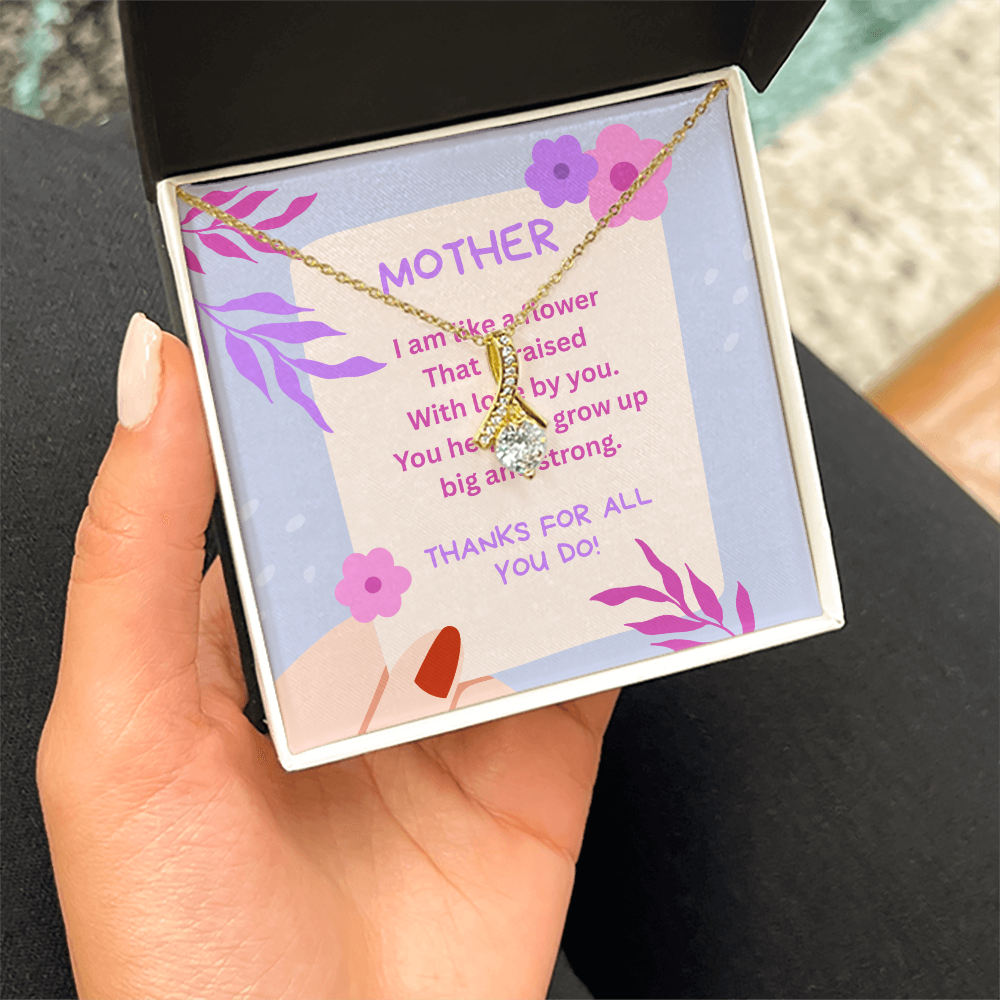 Mothers Note Necklace
