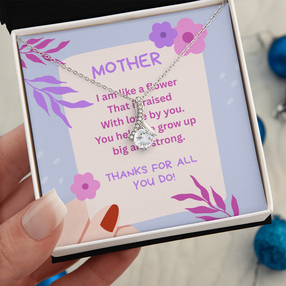 Mothers Note Necklace