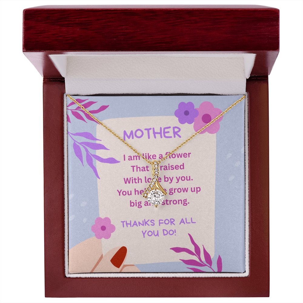 Mothers Note Necklace