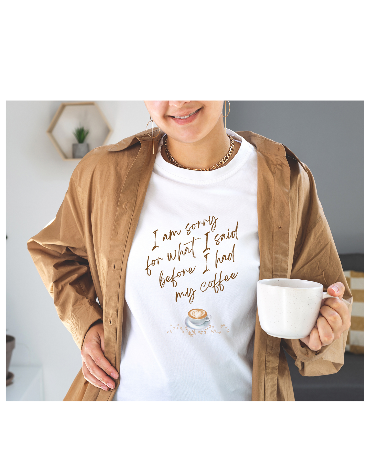 Coffee Quote Shirt