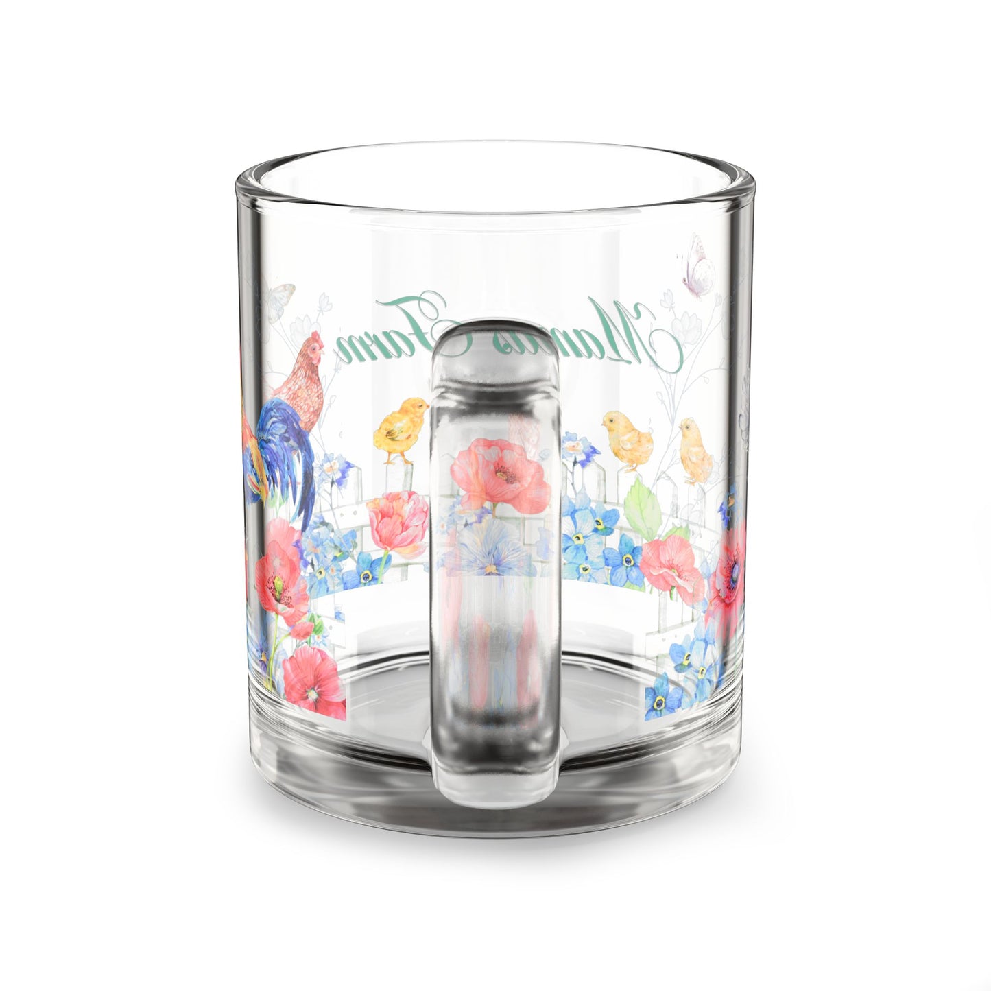 Farmhouse Glass Mug - 10oz |Perfect Gift for Mother’s Day
