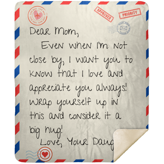 Mom Mail Blanket From Daughter