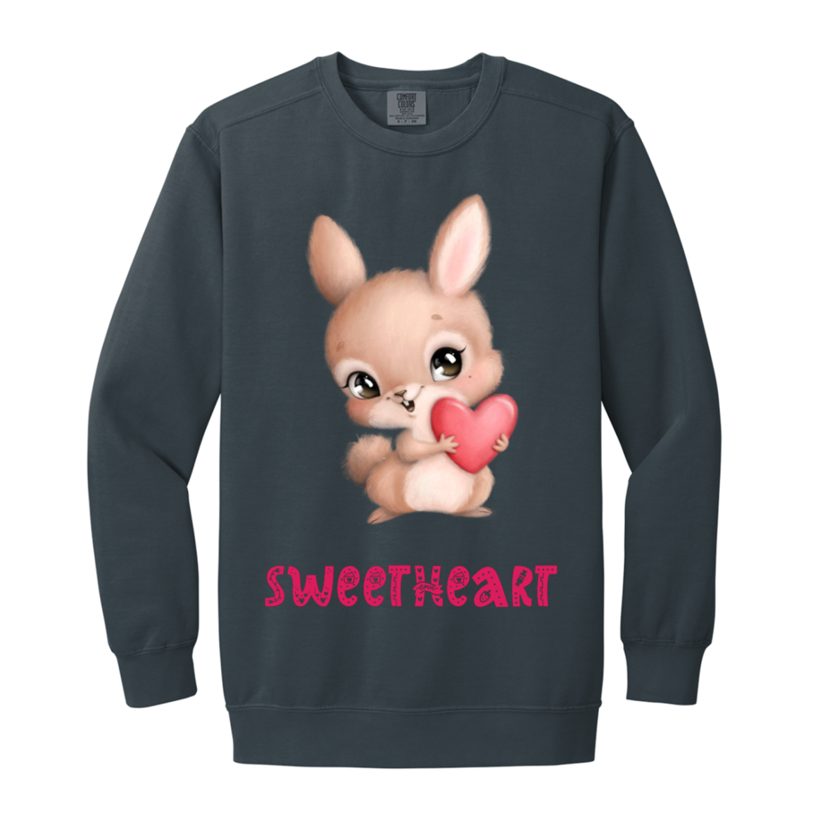 VALENTINE'SDAY(SWEETHEART)Dyed Adult Crewneck Sweatshirt