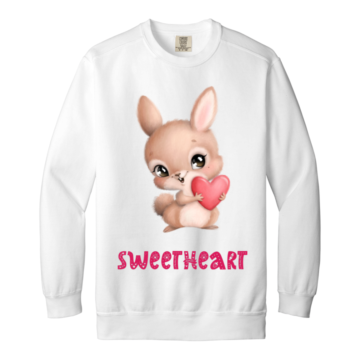 VALENTINE'SDAY(SWEETHEART)Dyed Adult Crewneck Sweatshirt