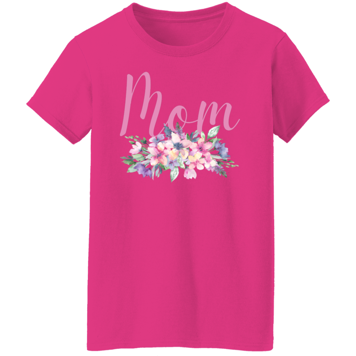 Mom Flowers T-Shirt