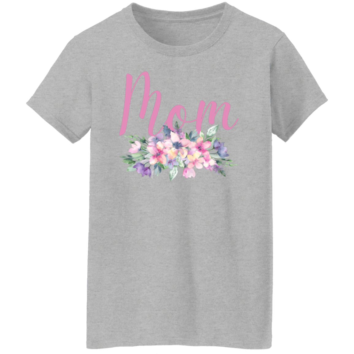 Mom Flowers T-Shirt