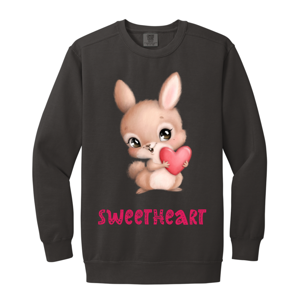 VALENTINE'SDAY(SWEETHEART)Dyed Adult Crewneck Sweatshirt