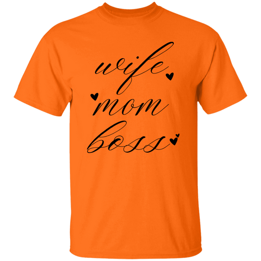 Wife Mom Boss T-Shirt