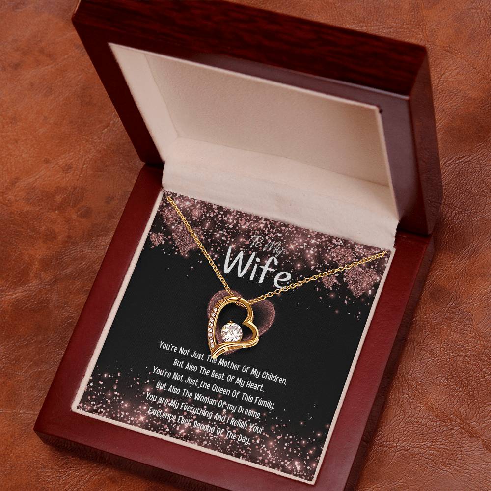 To My Wife  Heart Necklace