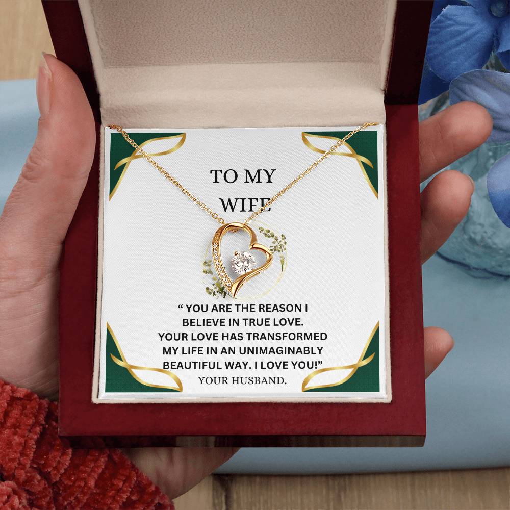 TO MY WIFE NECKLACE