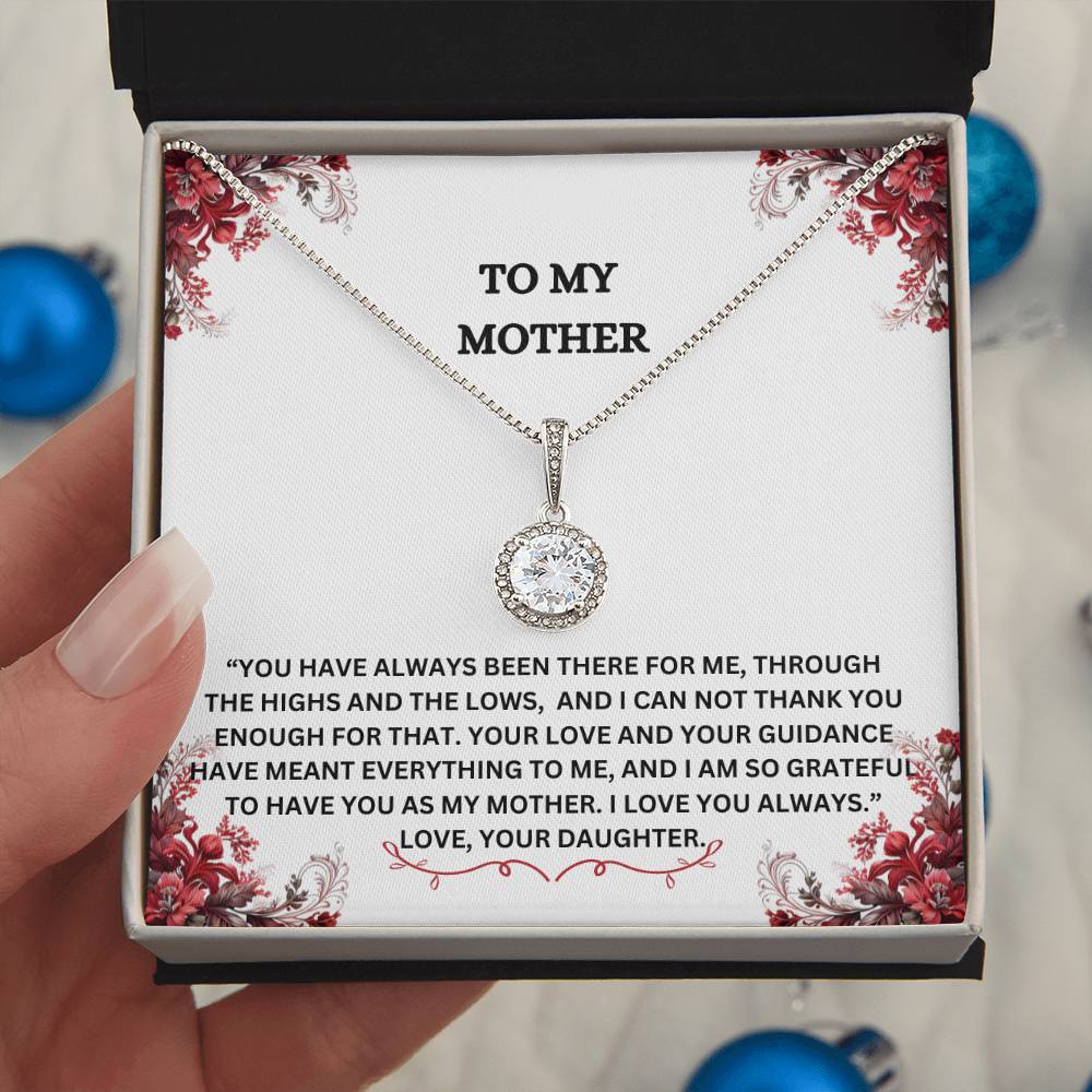 TO MY MOTHER NECKLACE