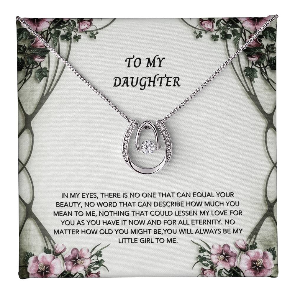 TO MY DAUGHTER NECKLACE