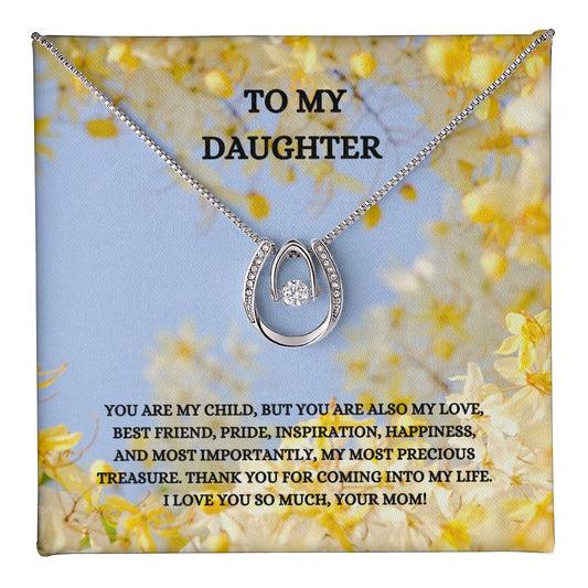 TO MY DAUGHTER NECKLACE