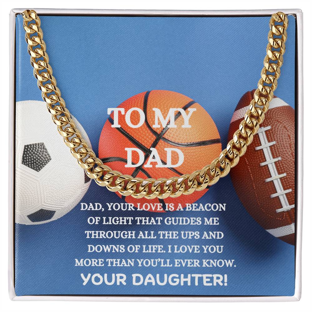 TO MY DAD (NECKLACE)