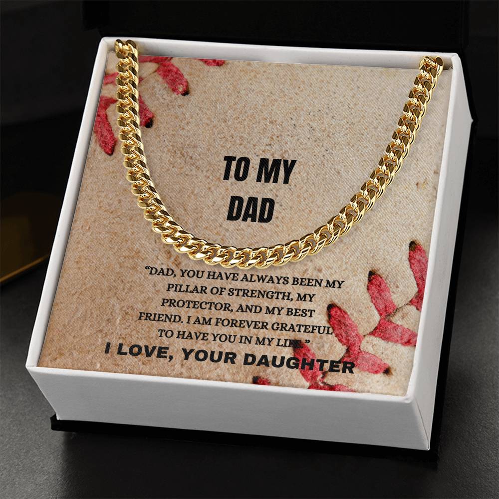 TO MY DAD (NECKLACE)