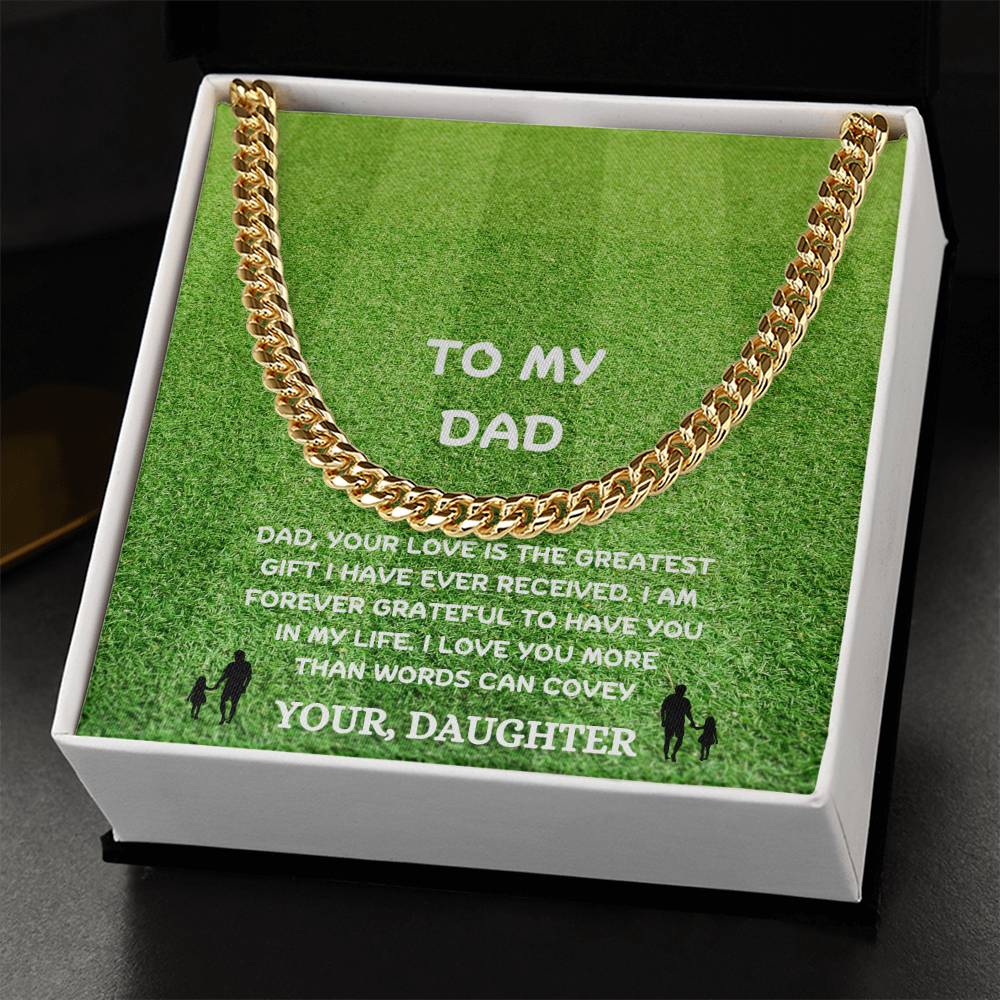 TO MY DAD (NECKLACE)