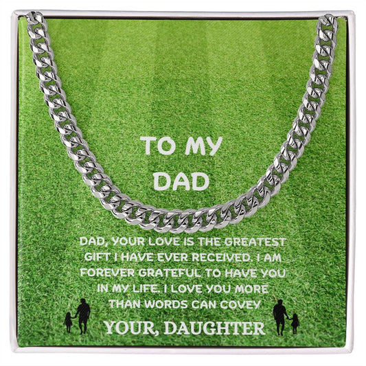 TO MY DAD (NECKLACE)