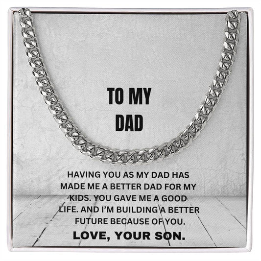 TO MY DAD (NECKLACE)