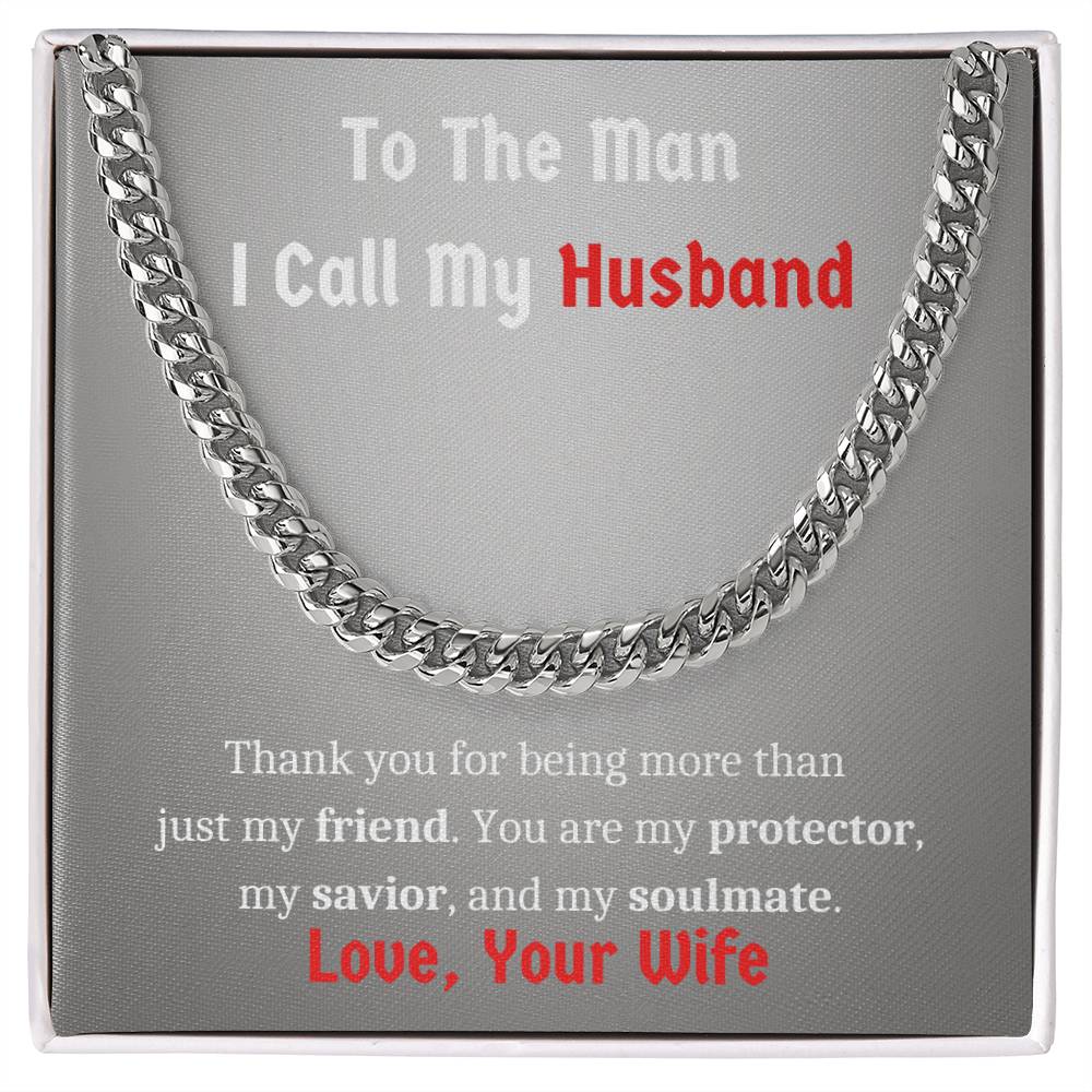 To the Man I call My Husband